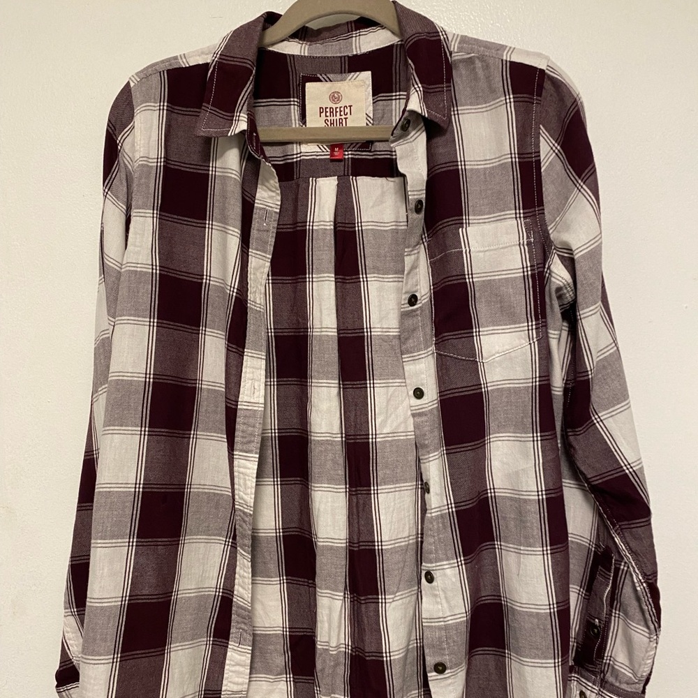 SO Plaid Button Down